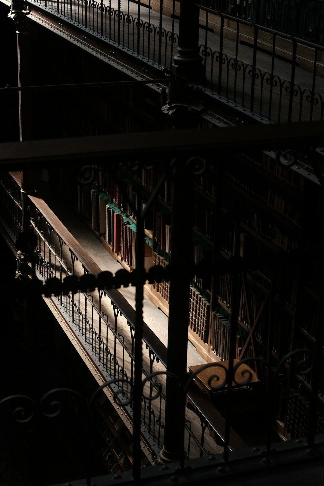 old library interior
